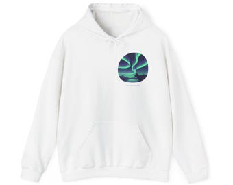 オーロラデザインパーカー｜オーロラアート、星空ショー