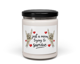 生き残ろうとするママのソイキャンドル | 9オンス瓶