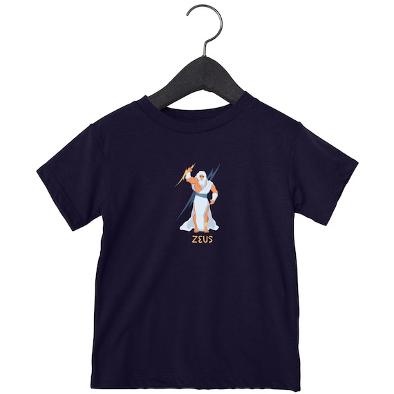 Zeus Baby Tee | Greek Mythology Kids Shirt - Etsy
