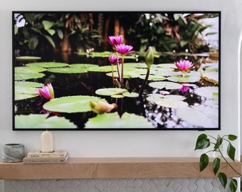 Samsung Frame TV Art | Lilienteich | Sofortiger digitaler Download