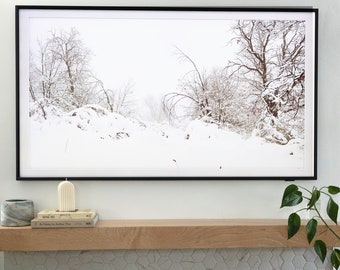 Samsung Frame TV Art | Winter | Sofortiger digitaler Download