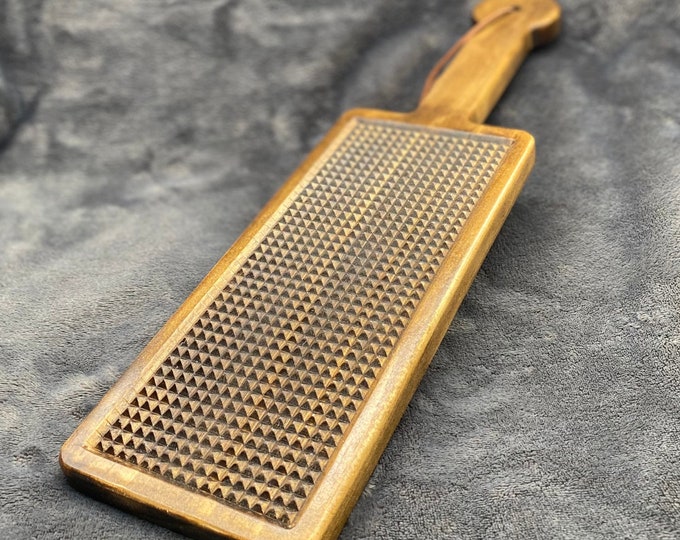 Nice 'n' Naughty Spiked Wooden Paddle
