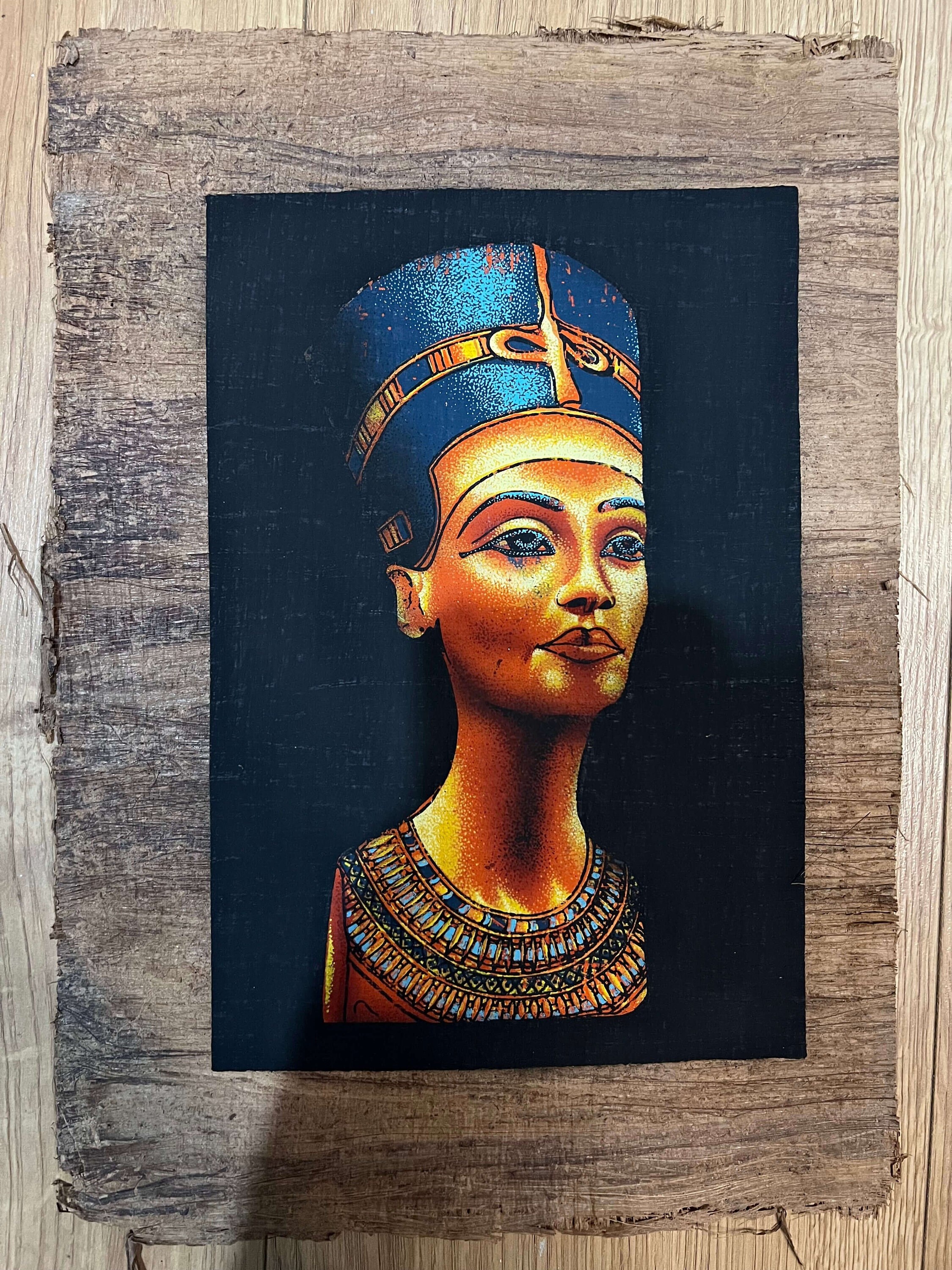 100% Genuine Papyrus Paper Portrait/Painting with Authenticity