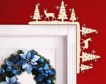 Rincón Navideño PDF, Ciervo y Pino, Archivo de Corte Láser (Descarga Digital)