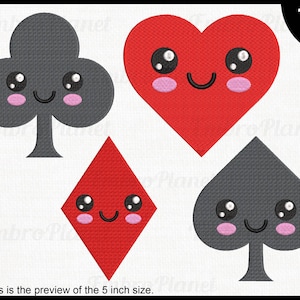 Kawaii Card Signs - Archivos para máquinas de bordar - dst pes exp jef pcd pcs pec vip... 1771x