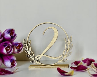Table number wedding  ,Wedding Table Numbers, Wooden table numbers, Wedding Table Decor, Custom numbers , Gold Table Numbers Table decor