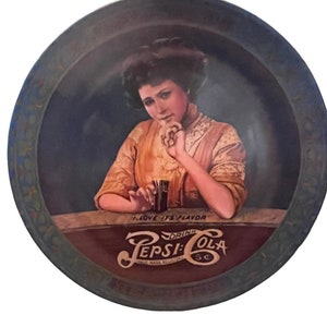 Pepsi-Cola GIRL collector plate - 2038 Of 5000
