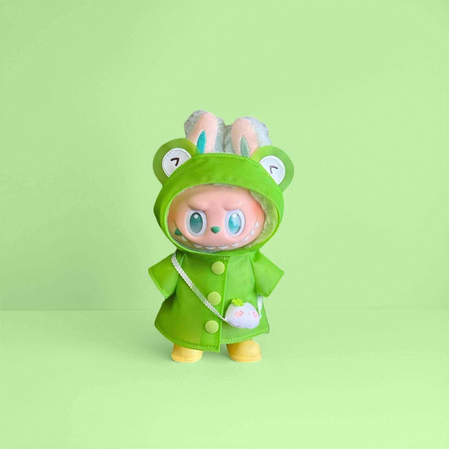 ★ 〇〇ページ ラブブ用 コスチューム 緑5点セット まとめて用 Labubu outfit green - Etsy 日本