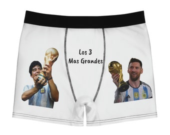 Messi Maradona Argentina Men's Boxer Briefs Canada