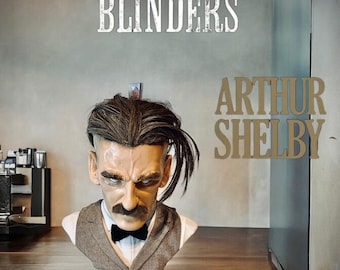 Arthur Shelby  | PEAKY BLINDERS Inspired Handmade Bust