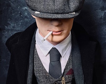 Thomas Shelby Skulptur | OBTURATEURS PEAKY - 21 po. Höhe (55 cm)