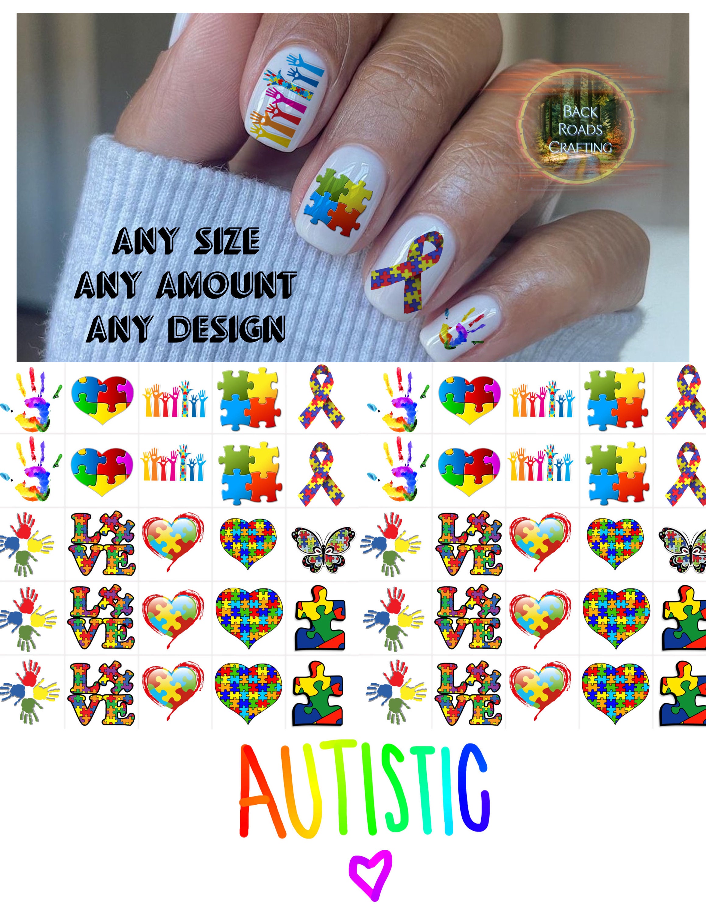 MANICure Monday | #AutismSPeaks Autism Awareness Nail Art