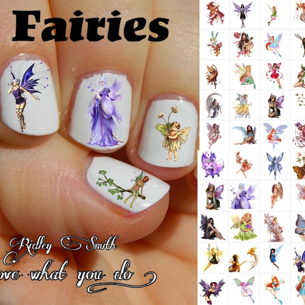 Fairy Nail Art Etsy