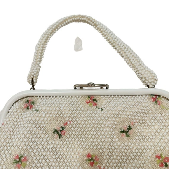 Vintage 1950s Reversible Beaded Handbag - image 2