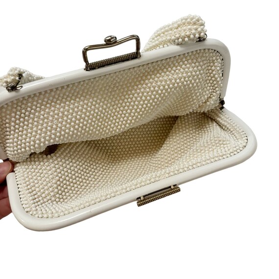Vintage 1950s Reversible Beaded Handbag - image 6