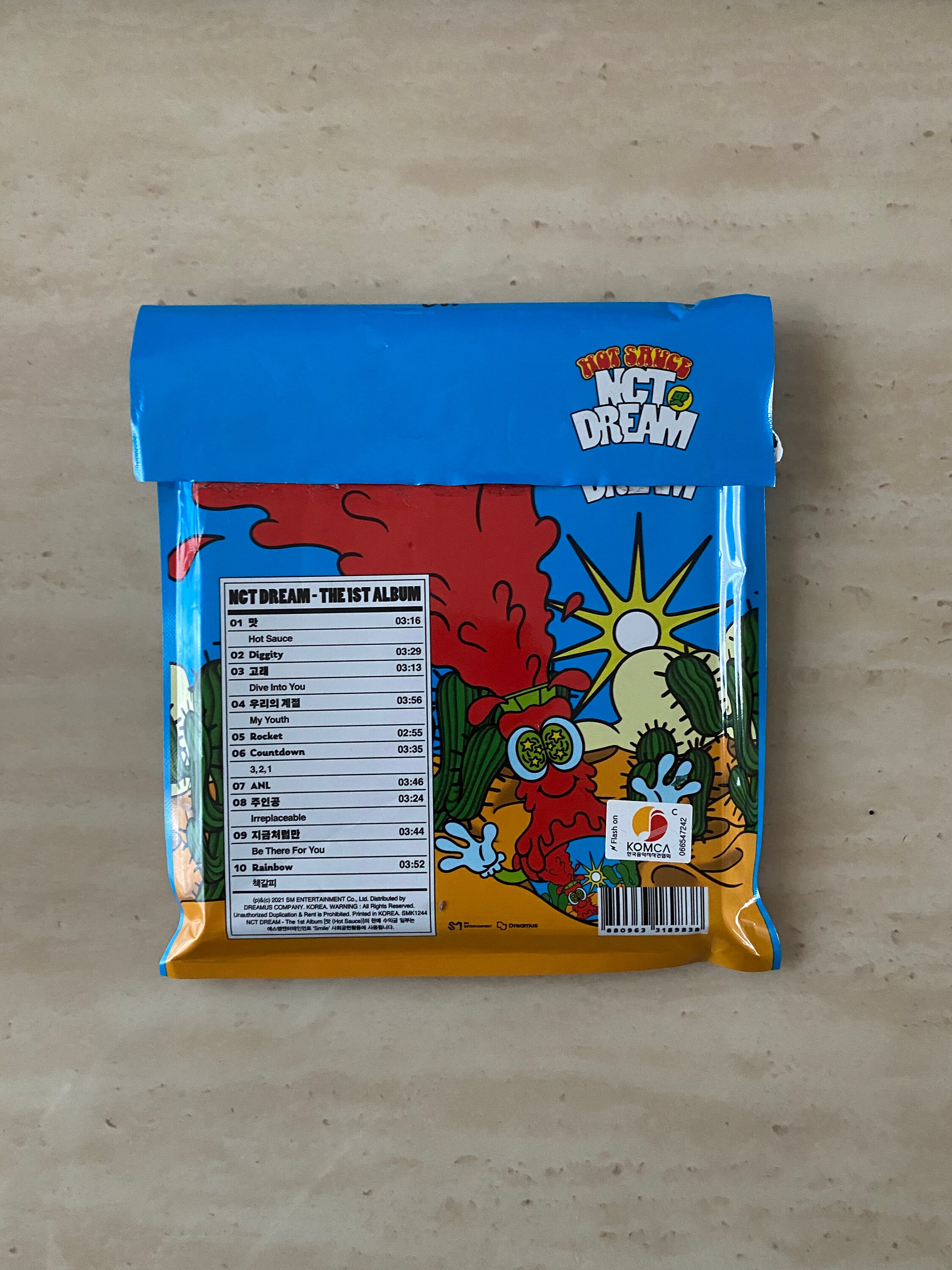 Unsealed NCT Dream 1st Album Hot Sauce jewel Case Ver. Etsy