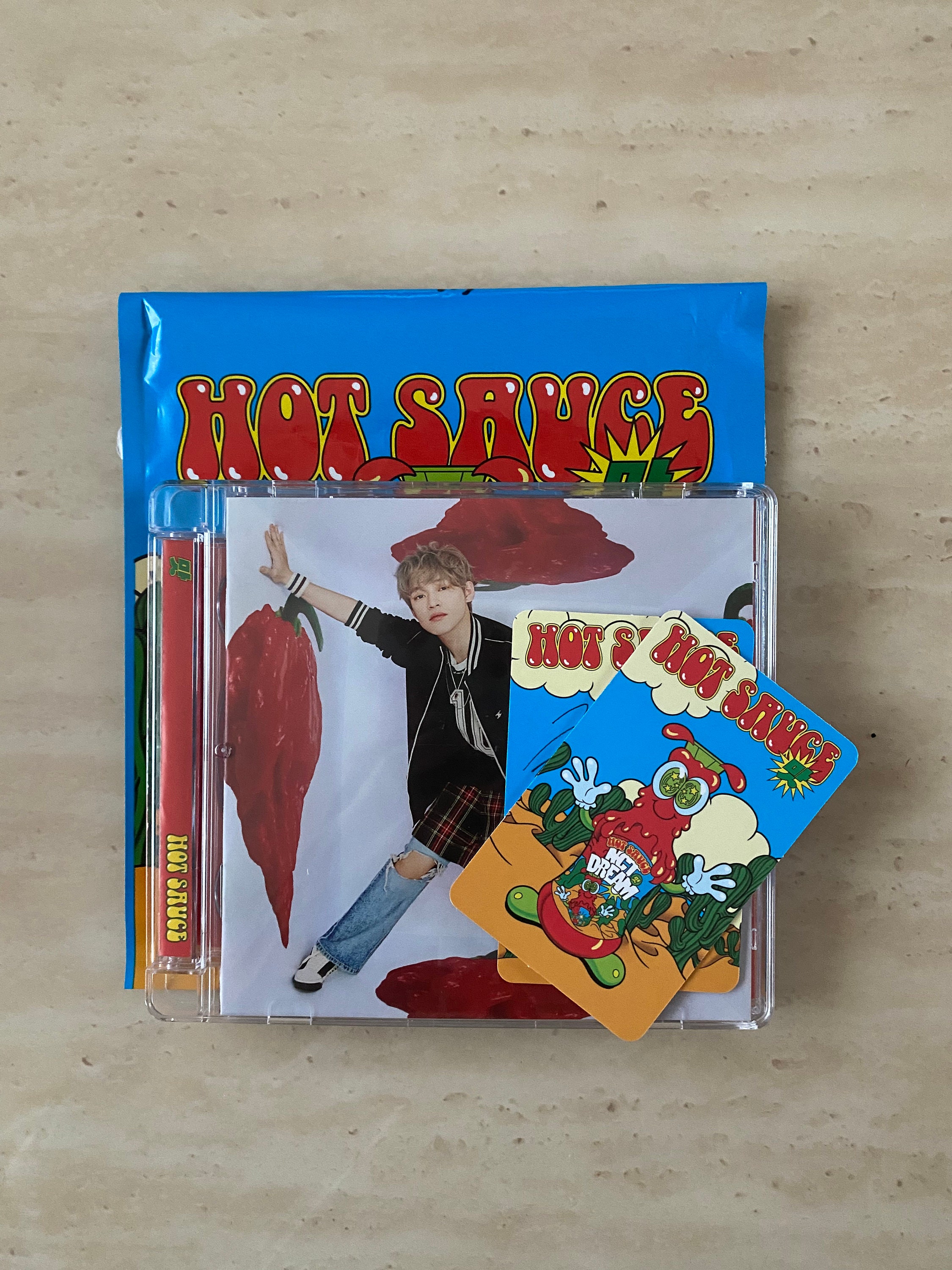 Unsealed NCT Dream 1st Album Hot Sauce jewel Case Ver. Etsy
