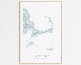 Cape Cod National Seashore Poster Cape Cod Print Cape Cod - Etsy