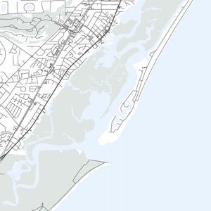 Murrells Inlet South Carolina Map Print, Map of Murrells Inlet, SC ...
