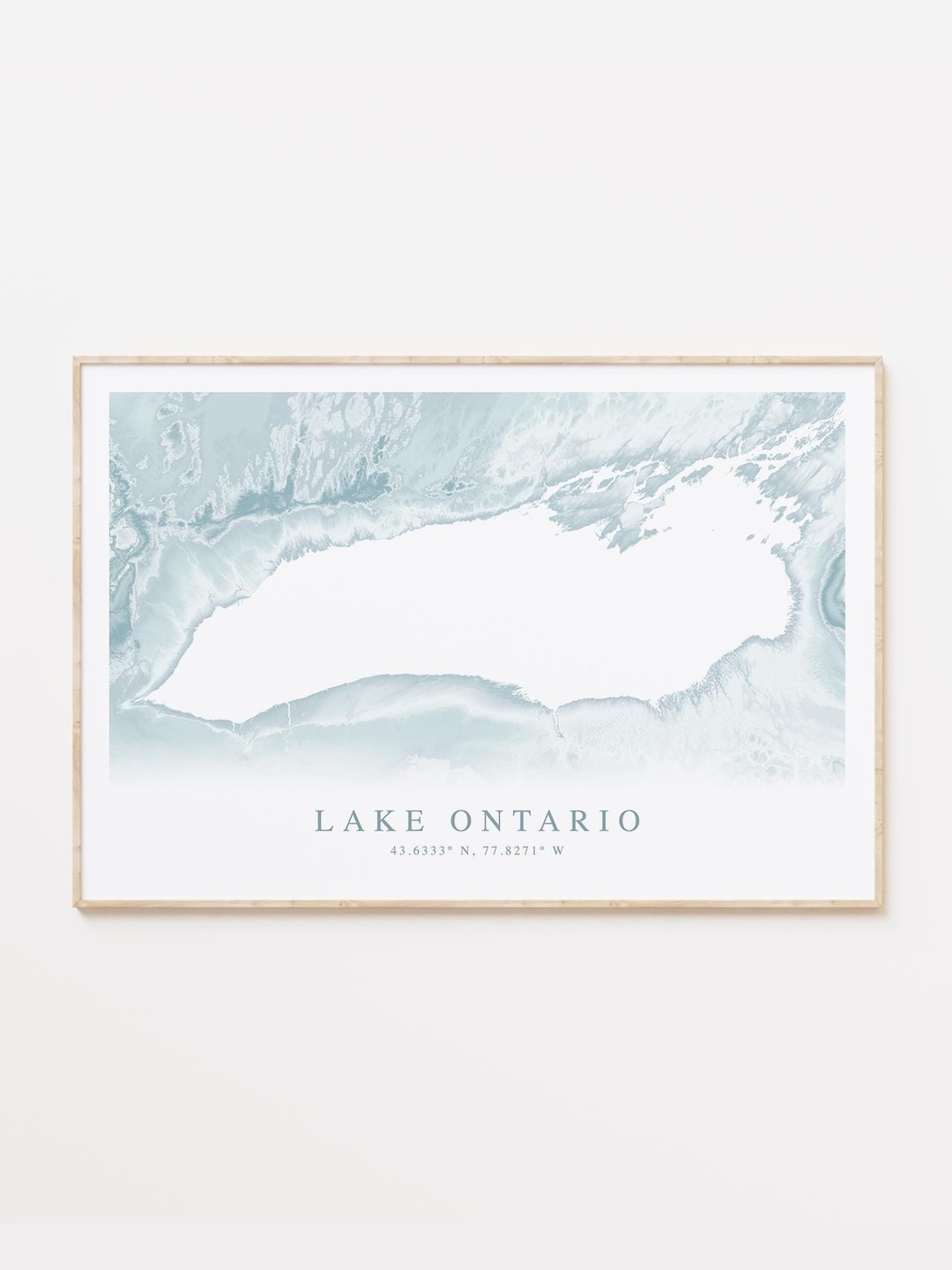 Lake Ontario Map Print Great Lakes Wall Art Great Lakes Map Lake lake-ontario-map-print-great-lakes-wall-art-great-lakes-map-lake