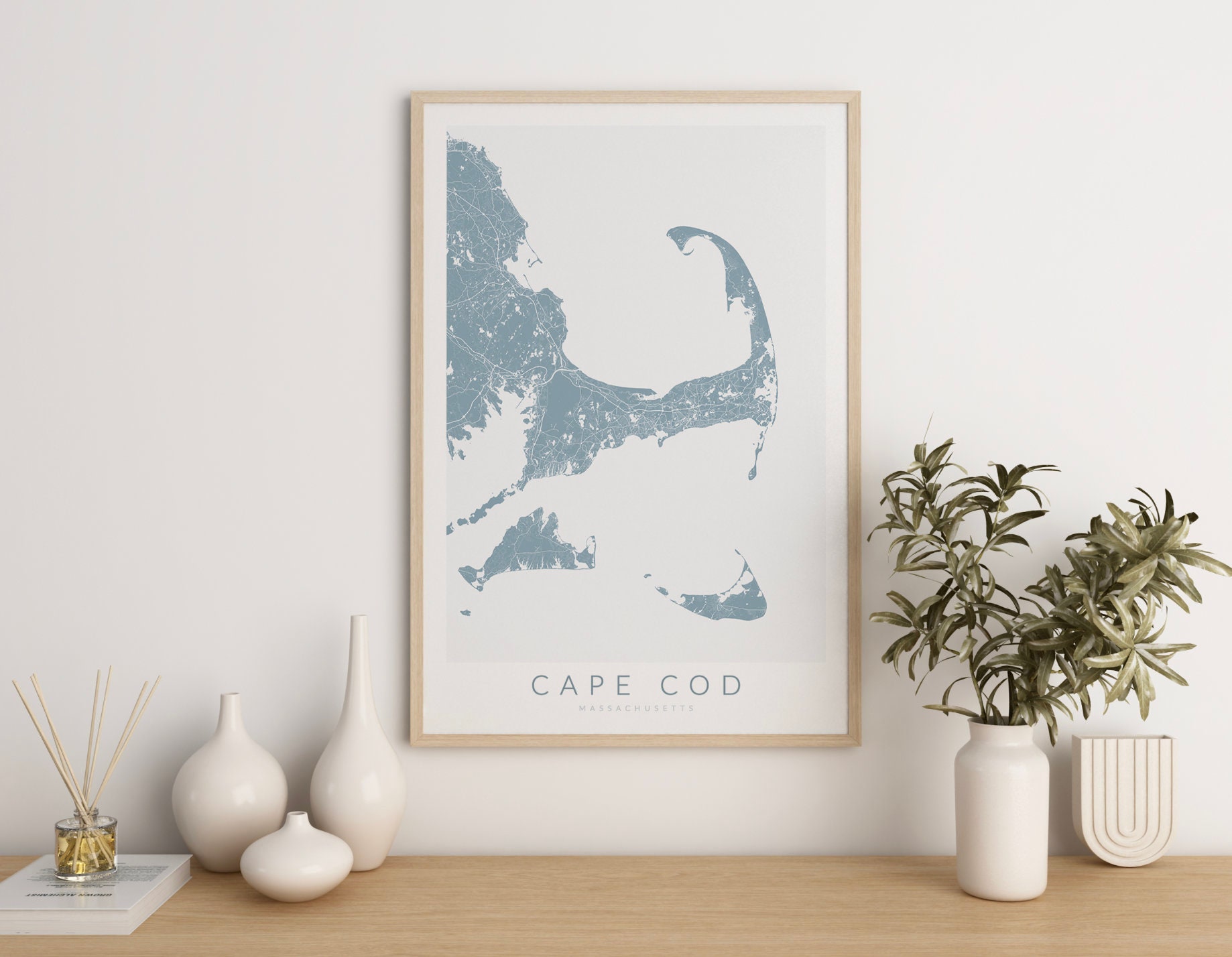 Cape Cod Print, Cape Cod Map Poster, Minimalist Map, Cape Cod Gift ...
