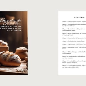 Easy Sourdough Starter: A Beginner’s Guide to Mastering the Art of Sourdough (ebook)