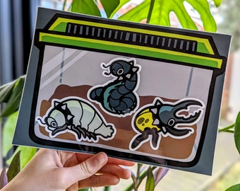 Bug Vinyl Sticker Sheet