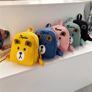 Sac à dos en peluche Personalisable Cute Teddy pour enfants.