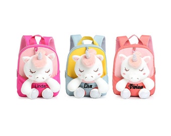 Mochila de unicornio peludo para ninas mochila para ninas bolso para ninas mochila peluda para ninas mochila de arco iris regalo de cumpleanos para ninas bolsa de unicornio Etsy Espana