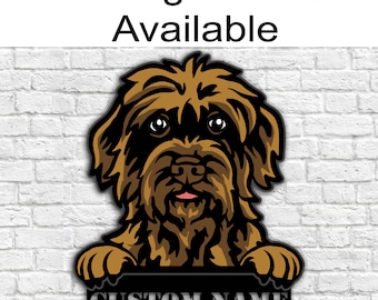 Your Personalized Dog Sign, Custom Dog Metal Sign, Metal Sign, Dog Monogram, Dog Sign, Dog Mom Gift, Dog Gift, Dog House Decor, Gift for dog