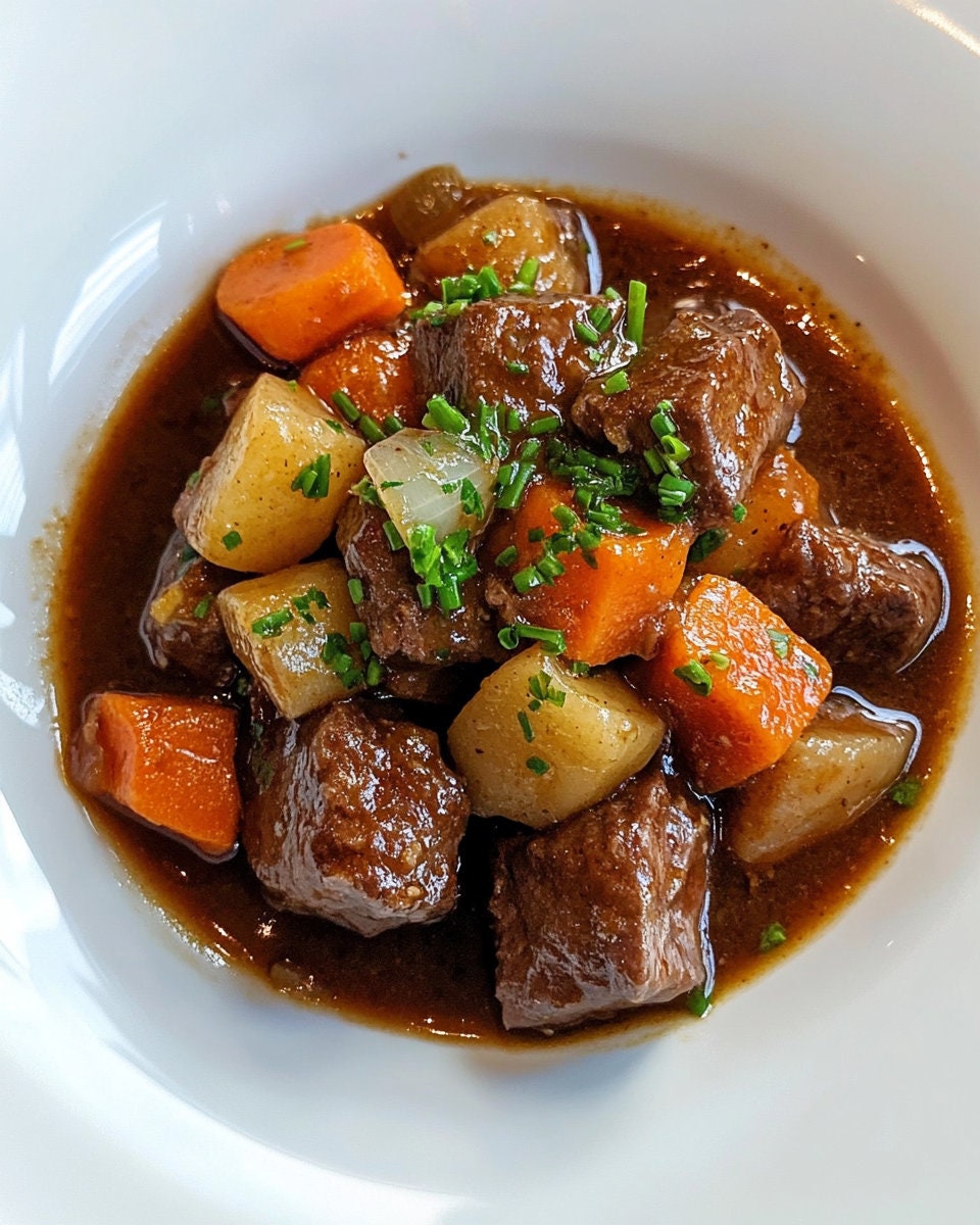 Old Fashioned Beef Stew Recipe (Digital Download)