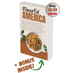 Recetario Flavorful America: Recetas diarias y planes de comidas (libro electrónico)