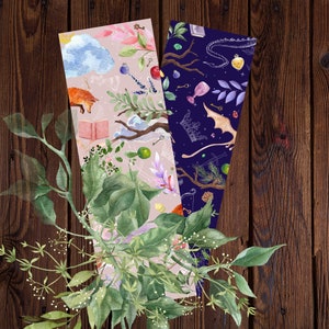 Once Upon a Broken Heart and The Ballad of Never After printable bookmark set