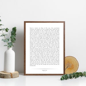 CROCHAN QUEEN&#39;S SUMMONS - Throne of Glass quote minimalistic digital prints