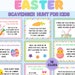 Easter Egg Roll Game for Kids, Printable Easter Candy Game, Easter ...