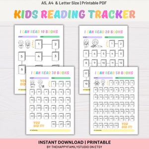 Kinderen lezen dagboek afdrukbaar, boek uitdaging tracker, boekenplank lezen tracker, boek tracker voor kinderen, boeken log, leeslijst, boeken log
