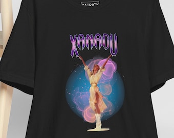 Xanadu Olivia Newton-John Graphic Tee Retro 80s Movie Soundtrack T-Shirt