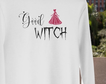 Glinda Good Witch Unisex Crewneck Sweatshirt Soft Garment-Dyed Fleece Fantasy-Inspired Cozy Wear