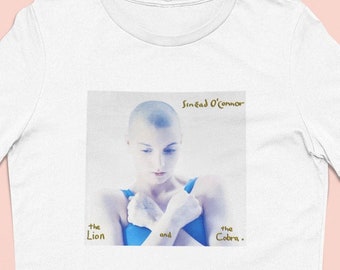 The Lion and The Cobra: Sinead O'Connor Debut Album Tribute T-Shirt Women's - Celebrating an Iconic Musical Journey by Patrick Scott Designs