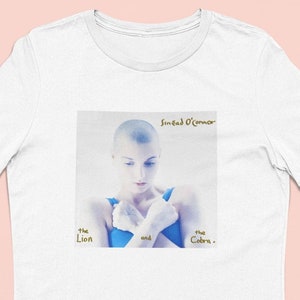 The Lion and The Cobra: Sinead O&#39;Connor Debut Album Tribute T-Shirt Women&#39;s - Celebrating an Iconic Musical Journey by Patrick Scott Designs