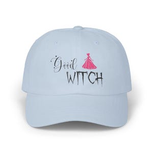 Wicked Musical Dad Cap  Glinda Elphaba Broadway Theater Gift, Good Witch Bad Witch Hat, Pink Princess Aesthetic, Halloween Witchy