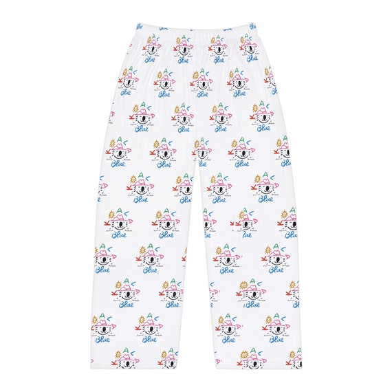 Pantalones de pijama para hombre Koala Blue Olivia Newton John Ken Done de Patrick Scott Design Etsy Espana
