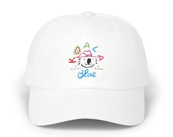 Koala Blue Logo Dad Hat  Vintage 80s Olivia-Inspired Adjustable Cotton Baseball Cap Retro Aussie Brand Throwback Hat for Everyday Wear