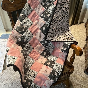 Handmade baby patch quilt