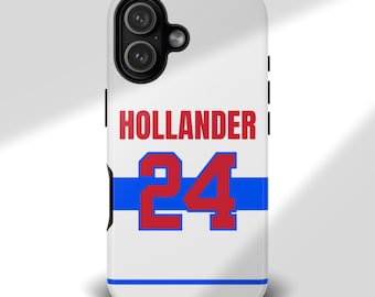 Heated Rivalry Phone Case: Shane Hollander Jersey, Hockey Romance BookTok Merch
