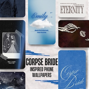 ティム・バートンの背景、ディズニー映画のスマホ画面の壁紙