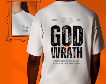 God of Wrath-T-shirt: Legacy of Gods Apparel, cadeau boekenliefhebber, Rina Kent-merchandise