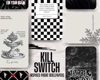 Kill Switch Phone Wallpaper: Devil’s Night Background, Dark Romance Phone Screen