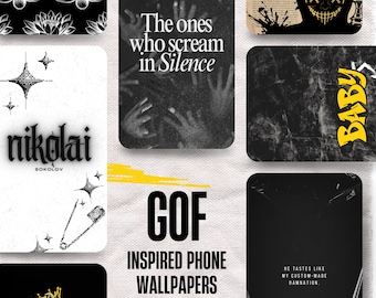 God of Fury Phone Wallpapers: Legacy of Gods, Dark Romance Background