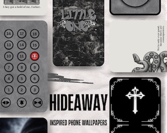 Hideaway Phone Wallpaper: Devil’s Night Background, Dark Romance Phone Screen